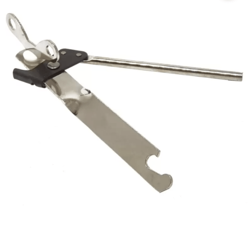 Simple Can Opener Cans Opener Professional Multifunctional Stainless Steel Butterfly Can Bottle Jar Opener Bottle Opener  (Pack of 1) - Image 4